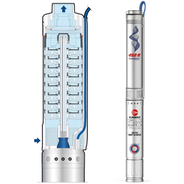 fotoПогружной насос Pedrollo 4SR 15/21 - N - PD 4 kWфото