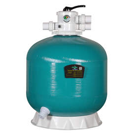 fotoФильтр песочный для бассейна KUBBER EPW450; 8m3/h, с верхним клапаном 1,5"/50мм с зажимомфото