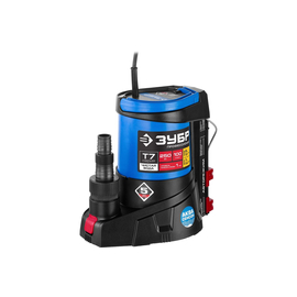 fotoПогружной дренажный насос для чистой воды Зубр Профессионал Т7 АкваСенсор НПЧ-Т7-250фото