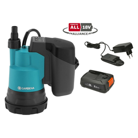 fotoАккумуляторный дренажный насос для чистой воды Gardena 14600-20.000.00фото