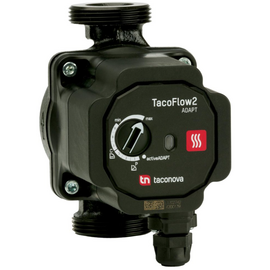 fotoНасос циркуляционный высокоэффективный TacoFlow2 25-60/180, 1 1/2'', P=3W - 42W, Hmax = 6mфото