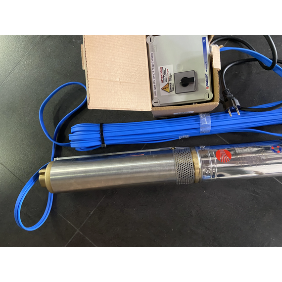 fotoНабор погружного насоса Linz Electric 95 PR3 N/07 (QEM 075, кабель 20м 4x1.5) 0,37 kW, изображение 4фото