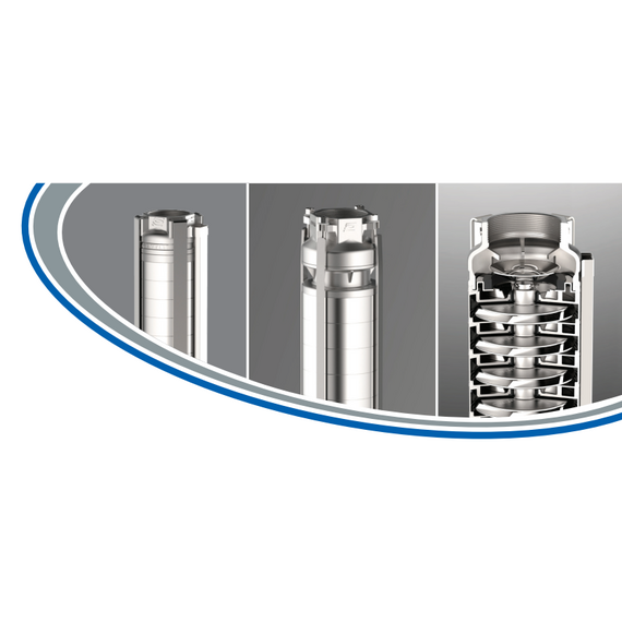 fotoПогружной насос Panelli 8'' 37kW 50HP 180 RX 27 N/17, изображение 3фото