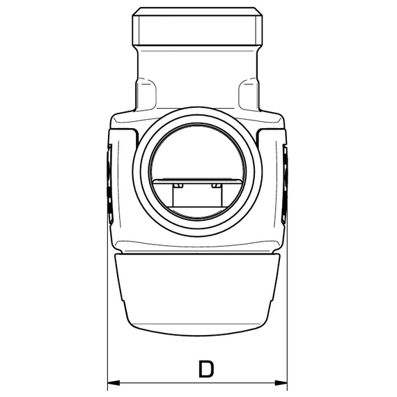 fotoVTC 311 Термостатический 3-ходовой клапан DN20, KVS3,2, Rp 3/4'', T55C ESBE, изображение 2фото