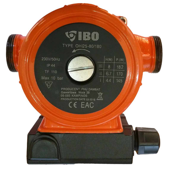 fotoЦиркуляционный насос OHI 25-80/180mm IBO PUMPSфото