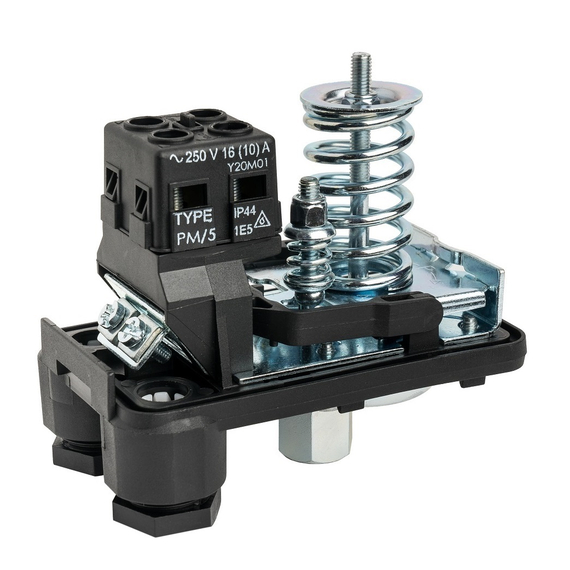 fotoРеле давления PM/5 (1-5 бар) 1" с манометром Italtecnica, изображение 4фото