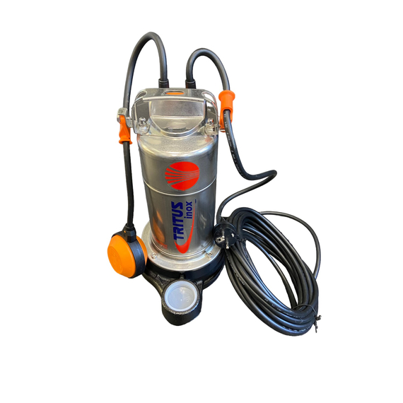 fotoДренажный электронасос с режущим механизмом Pedrollo TRITUS TIGm 0.75, изображение 10фото