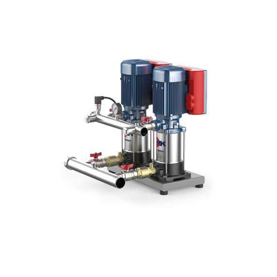 fotoНасосная станция из 2-х насосов Pedrollo VSP2m - MK 3/3 1+1 кВт (инвертор)фото