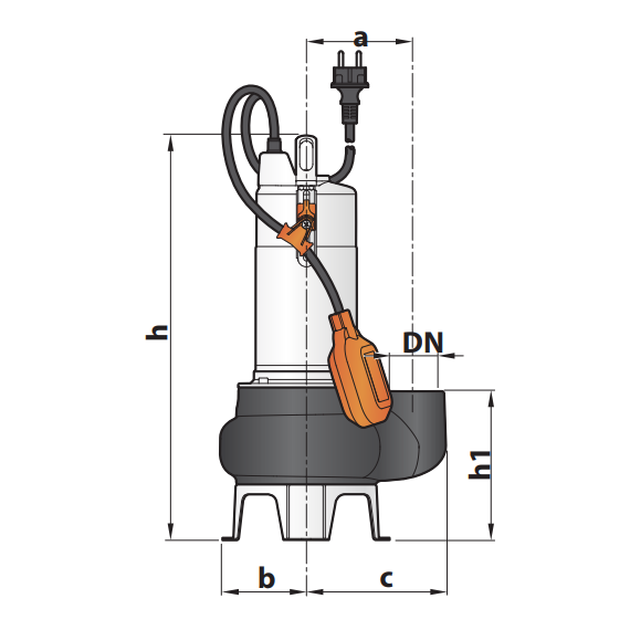 fotoДренажный электронасос для канализ. вод Pedrollo VXm15/50 1,1kW, изображение 4фото