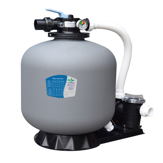fotoСистема фильтрации для бассейна c насосом, KUBBER EB700m; 19m3/h +SMP150фото