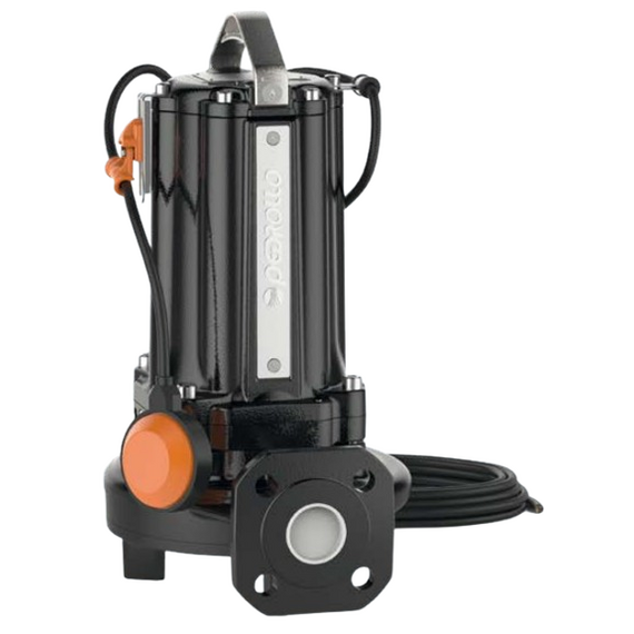 fotoДренажный электронасос с режущим механизмом Pedrollo TRITUS TRm 2,2 AP 2,2 kW, изображение 2фото