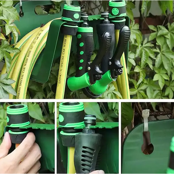 fotoДержатель садового шланга 23*17*14см. пластик KUBBER /Bar Cod(2009010007229), изображение 5фото