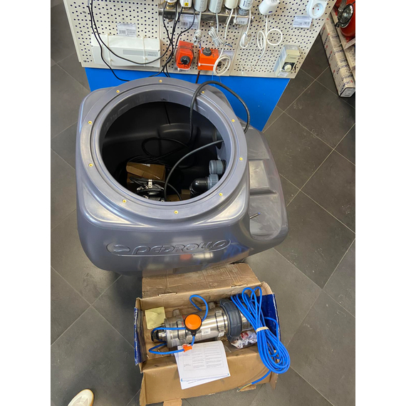 fotoКанализационная установка с баком на 250 л SAR 250 TRITUSm 1.5 kW Pedrollo, изображение 9фото