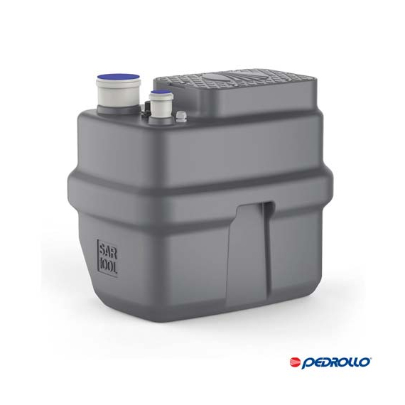 fotoКанализационная установка с баком на 100 л Pedrollo SAR 100-TOP 2, изображение 3фото