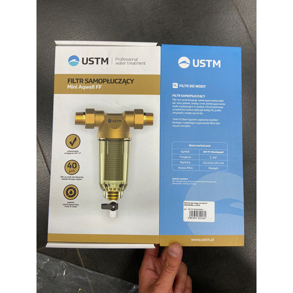 fotoФильтр для воды 3/4' WF FF MINIAQWELL USTM, изображение 9фото