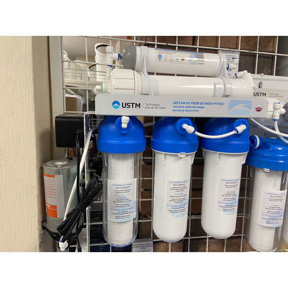 fotoСистема обратного осмоса RO-5 с насосом USTM, изображение 5фото