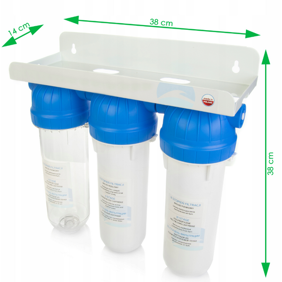 fotoФильтр под кух. мойку - 3 ступени очистки EMI Universal  AQUA 3 EMI USTM, изображение 3фото