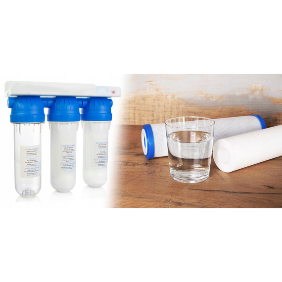 fotoФильтр под кух. мойку - 3 ступени очистки EMI Universal  AQUA 3 EMI USTM, изображение 5фото