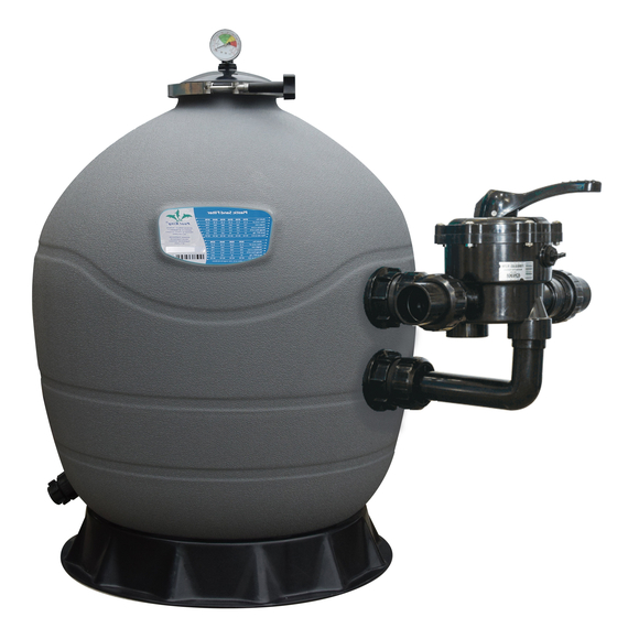 fotoФильтр песочный для бассейна KUBBER NES500; 10m3/h, с боковым клапаном 1,5"/50мм, изображение 2фото