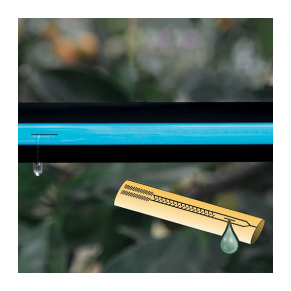 fotoKапельная лента BRICOTAPE, 6 мил, Д16mm 1,5л/ч, 20см, 1000м, изображение 4фото