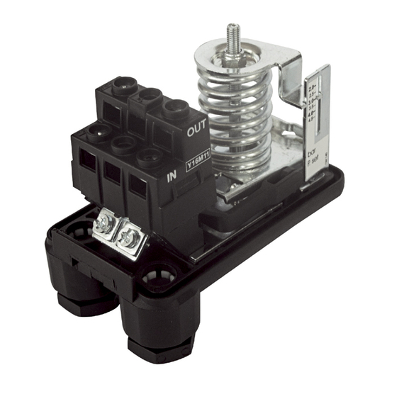 fotoРеле давления PM/5 (1-5 бар) 1/4 F (220V) с шкалой и вращающейся гайкой Italtecnica, изображение 4фото