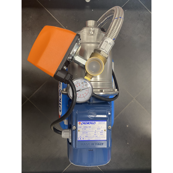 fotoГидрофор без защиты от сухого хода Pedrollo Hydrofresh 5CRm100-AISI304 1,1 kW, изображение 3фото