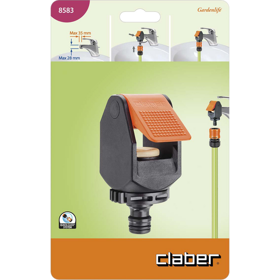 fotoСоединительная насадка  "KOALA QUICK-CLICK"BL  Claber, изображение 2фото