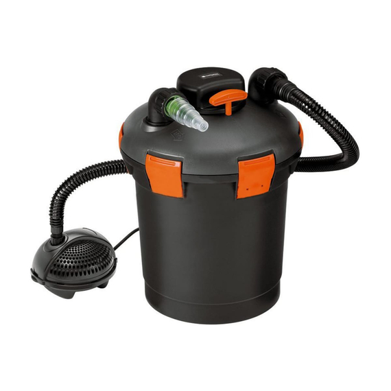 fotoФильтр напорный с ультрафиолетом Gardena PF 10000 S - ком  07872-20.000.00фото