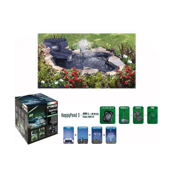 fotoДекоративный пруд SICCE HAPPY POND 3 PULB07F, изображение 2фото