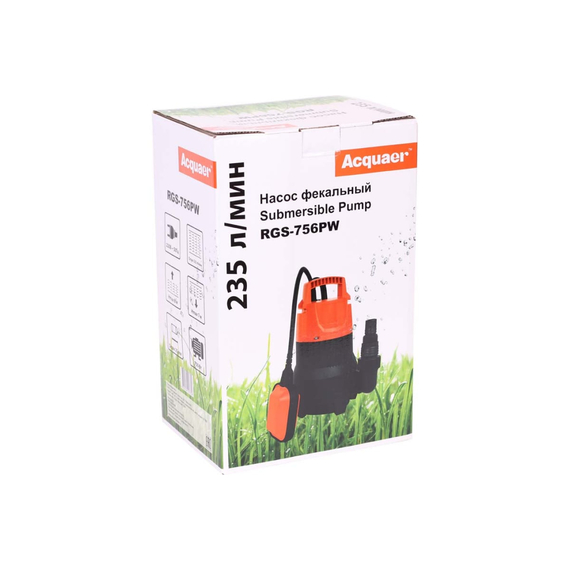fotoДренажный насос Acquaer RGS-756PW 7.5.7, изображение 4фото