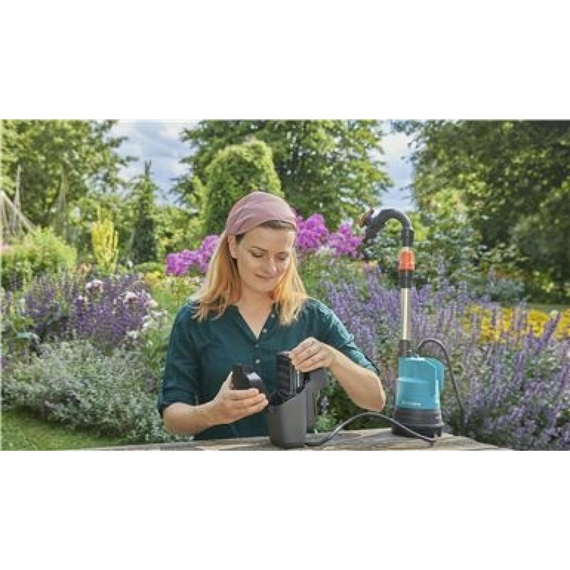 fotoАккумуляторный дренажный насос для чистой воды Gardena 14600-55.000.00, изображение 10фото