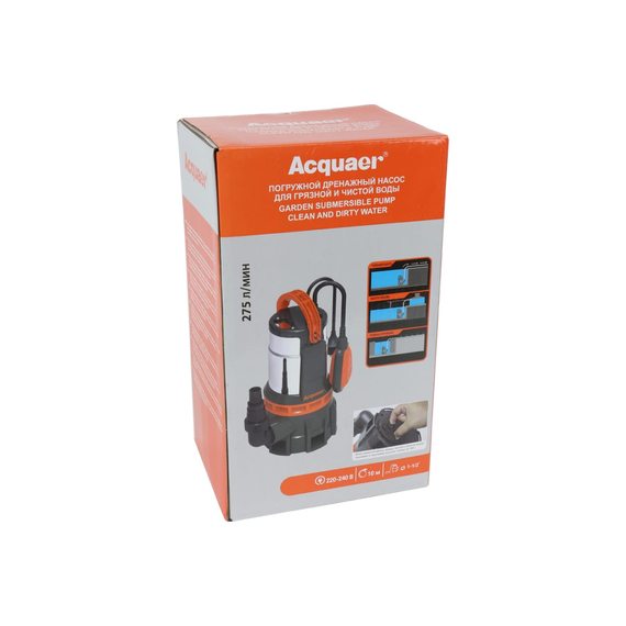 fotoПогружной центробежный насос Acquaer RGSM-750PSW Нерж. 7.5.82, изображение 4фото