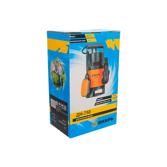 fotoДренажный насос Вихрь ДН-750, изображение 5фото