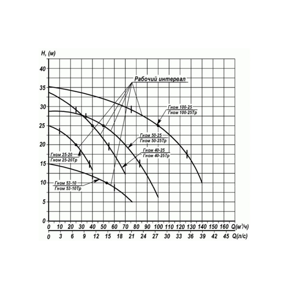 fotoНасос Ливгидромаш ГНОМ 100-25 20010650086, изображение 2фото