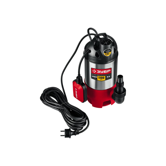 fotoДренажный насос для грязной воды ЗУБР НПГ-М3-1100-С, изображение 2фото