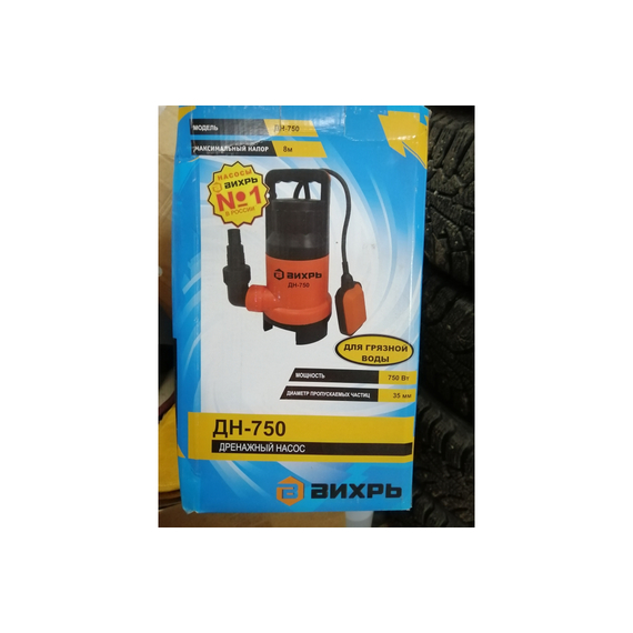 fotoДренажный насос Вихрь ДН-750, изображение 8фото
