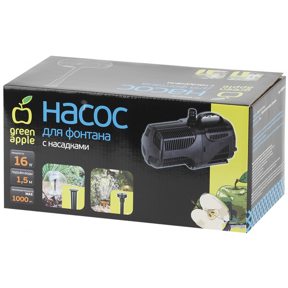 fotoНасос для фонтана с насадками GREEN APPLE GANF01-01 Б0031967, изображение 3фото