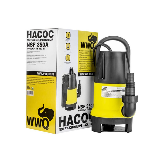 fotoДренажно-фекальный насос WWQ NSF 350A, изображение 2фото
