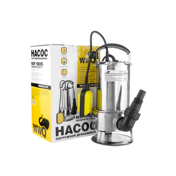 fotoДренажно-фекальный насос WWQ NSF 1000S, изображение 3фото