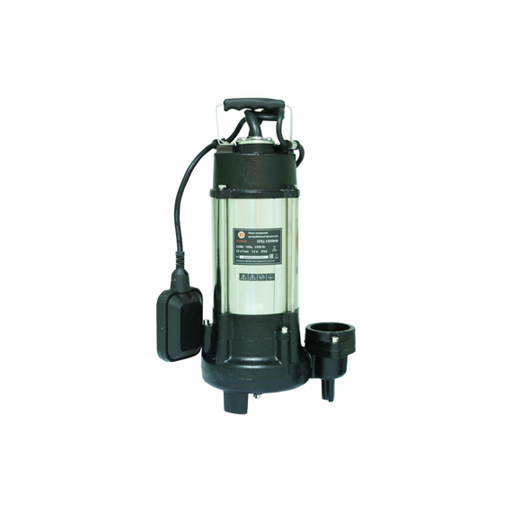 fotoПогружной центробежный фекальный насос Калибр НПЦ-1800НФ 00000075104фото