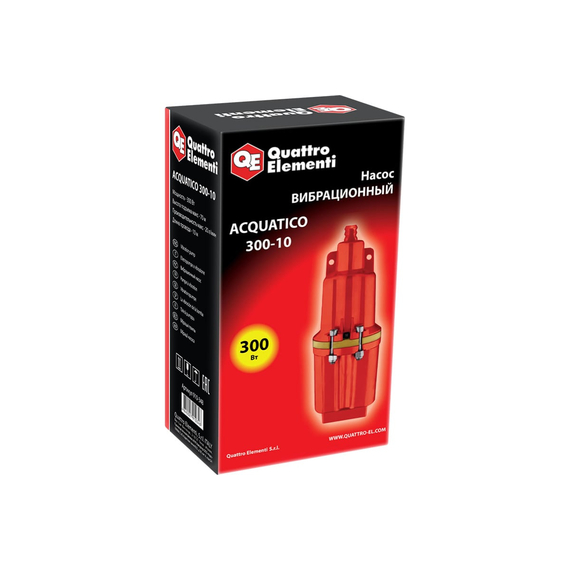 fotoВибрационный насос QUATTRO ELEMENTI Acquatico 300-10 кабель 10 м 910-348, изображение 5фото