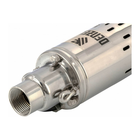 fotoСкважинный винтовой насос DENZEL DWS-3-75 97250, изображение 2фото