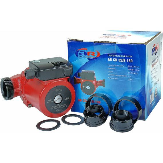 fotoЦиркуляционный насос AquamotoR AR CR 32/8-180 red AR153018, изображение 5фото