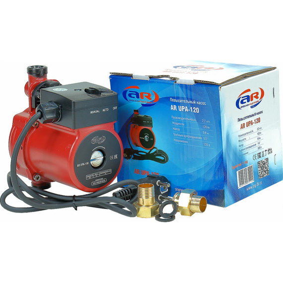 fotoПовысительный насос AquamotoR AR UPA-120 red AR153001, изображение 5фото