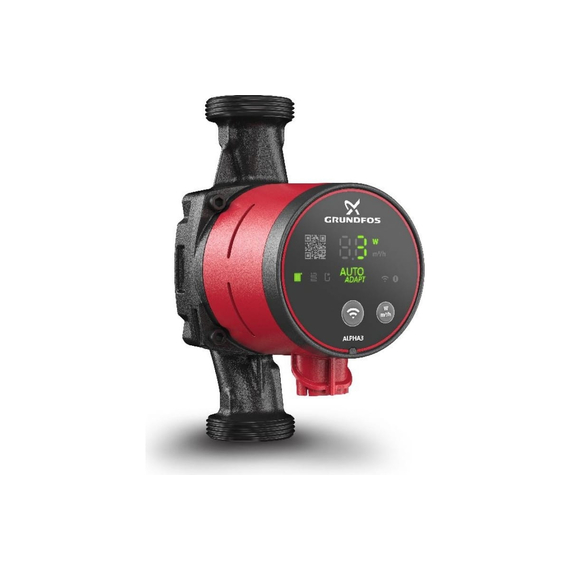 fotoНасос Grundfos ALPHA3 32-60 180 99371985, изображение 3фото
