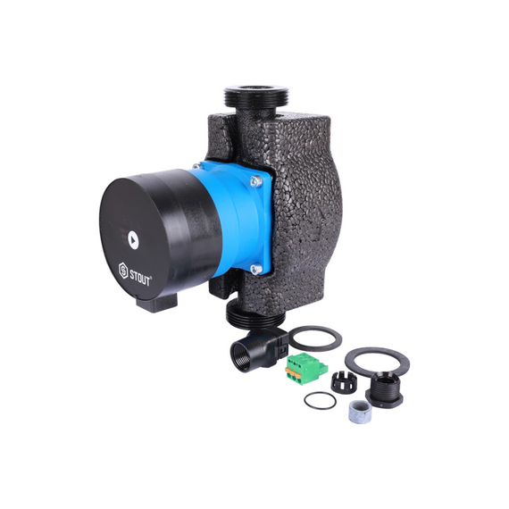 fotoЦиркуляционный насос STOUT mini 25/40-180 SPC-0002-2540180 RG008V60GNPBVV, изображение 9фото