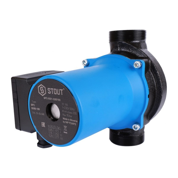fotoЦиркуляционный насос STOUT 32/80-180 SPC-0001-3280180 RG008V60FRCQ8Nфото