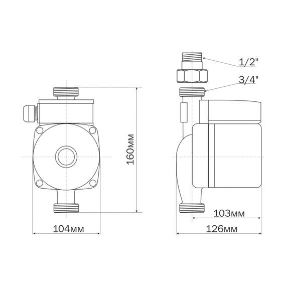 fotoНасос AQUARIO Ac 159-160A 5159, изображение 5фото