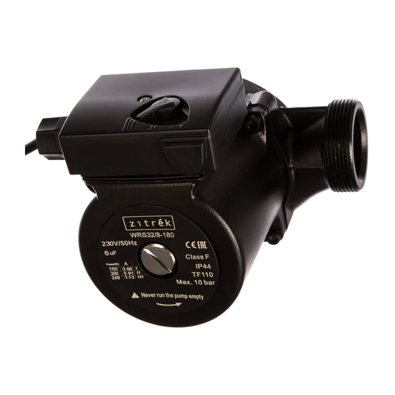 fotoЦиркуляционный насос Zitrek WRS32/8-180 076-0924, изображение 2фото