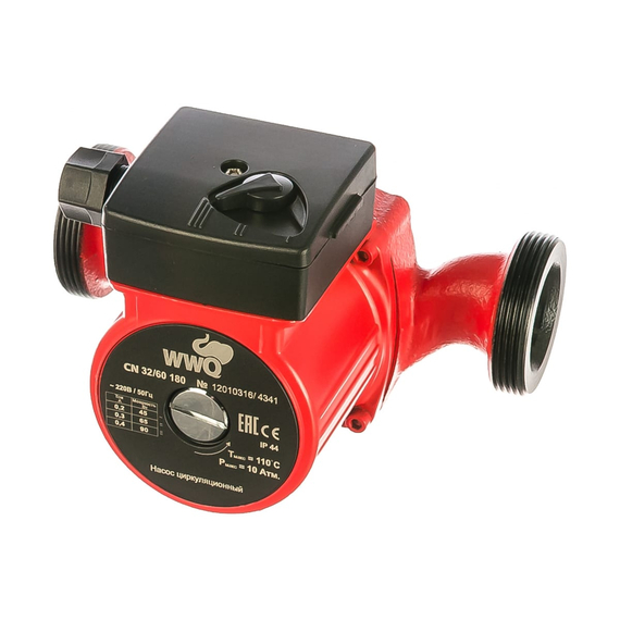 fotoЦиркуляционный насос WWQ CN 32/60-180, изображение 2фото